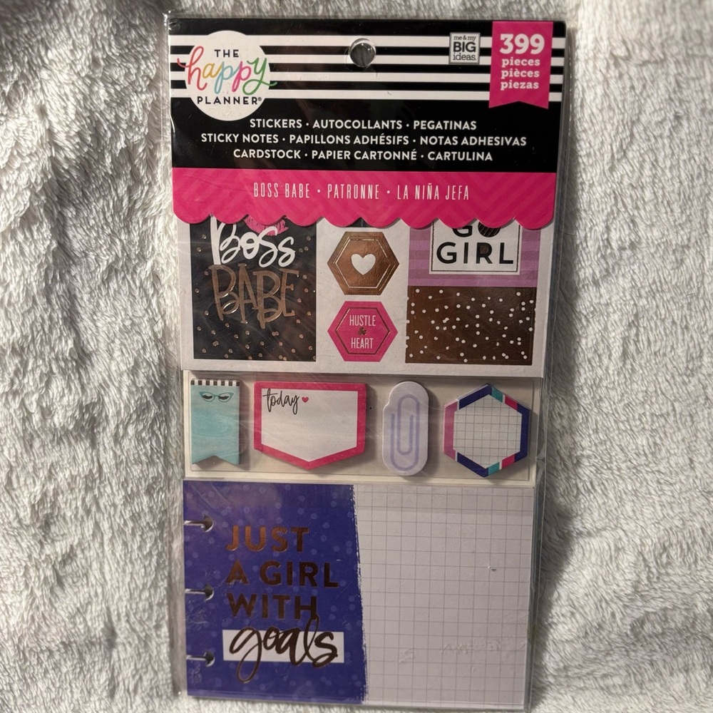✨ Happy Planner Boss Babe Pack! 💖 Stickers & Accessories 🌟